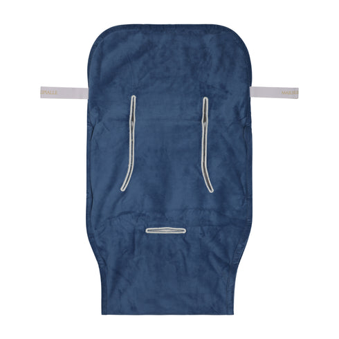 Regal Dream Blue Luxury Velveteen Stroller Blanket