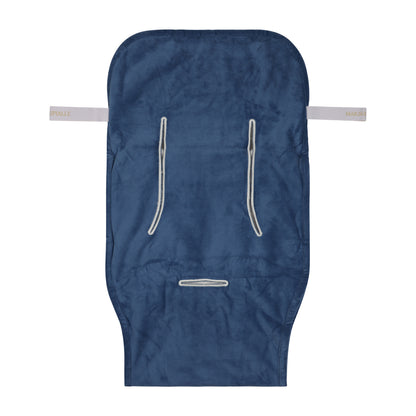 Regal Dream Blue Luxury Velveteen Stroller Blanket